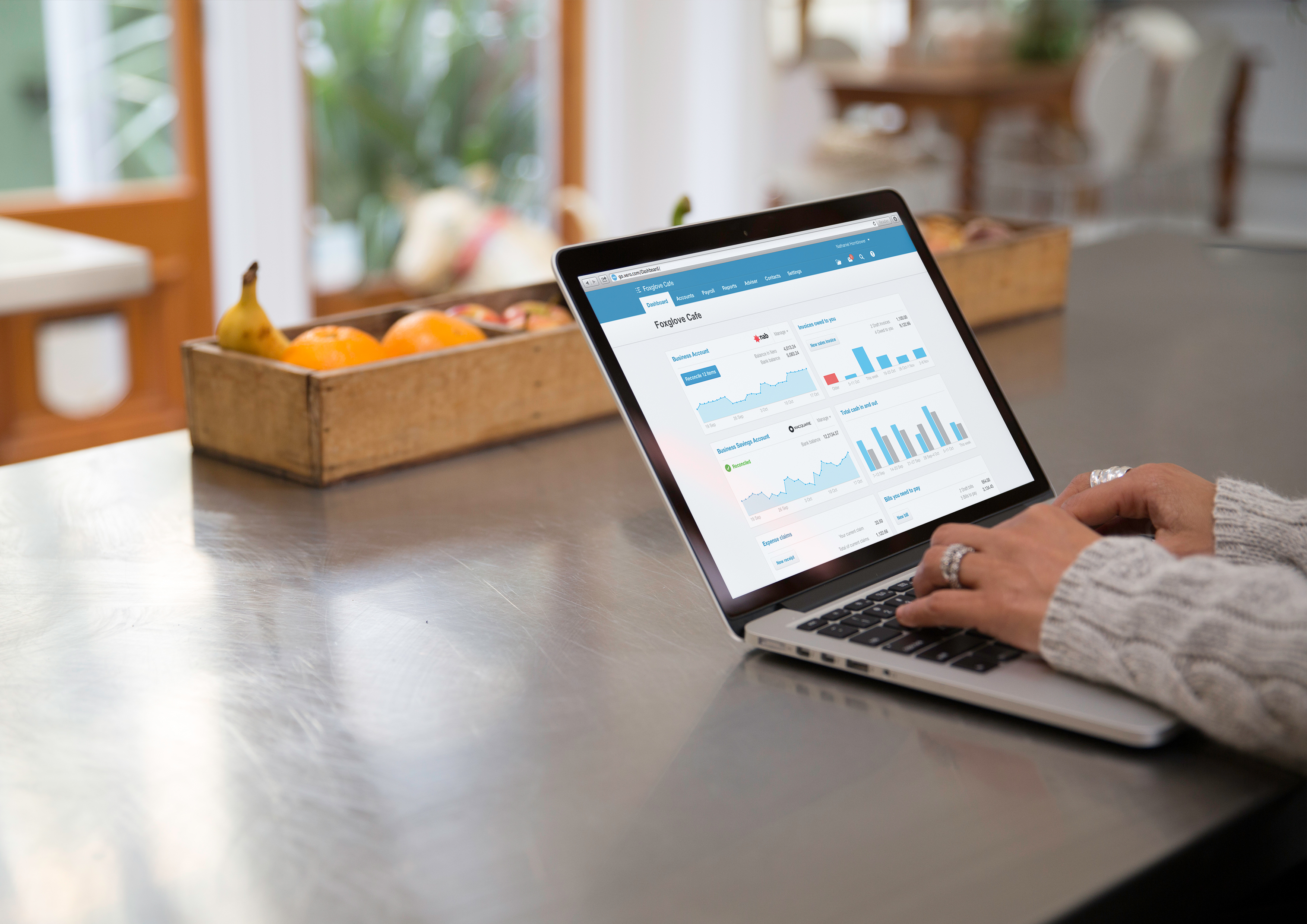 Xero dashboard
